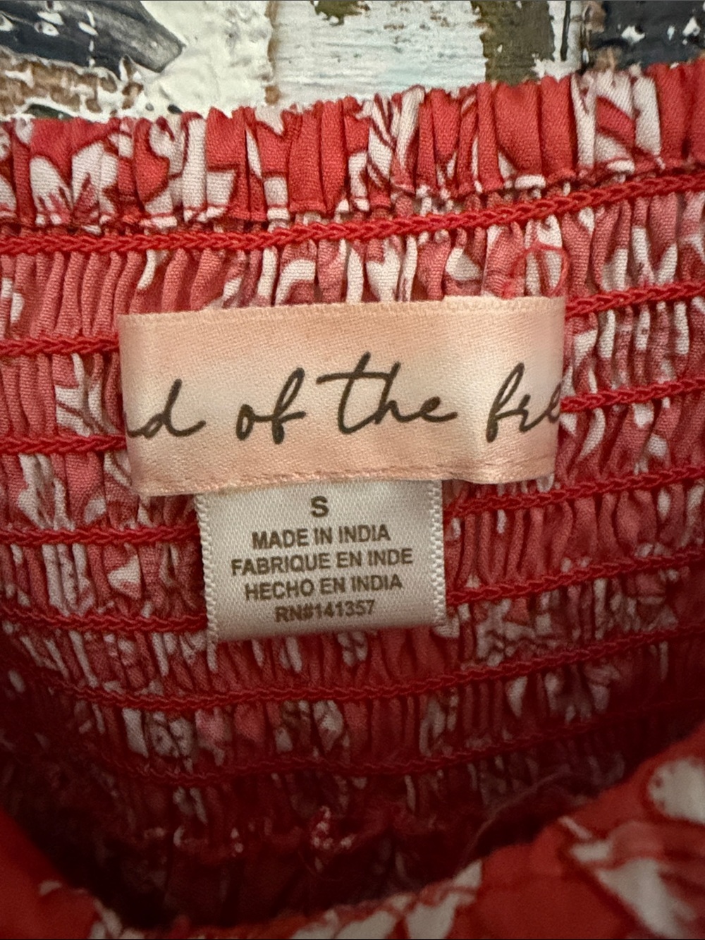 Terra Cotta Floral Tiered Maxi Sundress - Picture 2 of 7